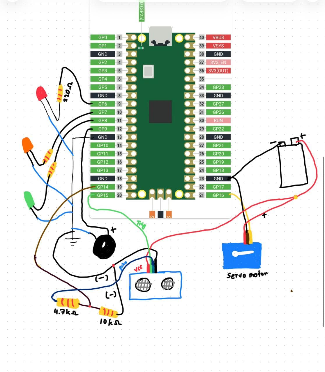 Autonomous ultrasonic radar scanning system setup